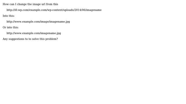 Wordpress: How to change image url? смотреть онлайн