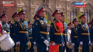 Военный Оркестр исполнил песню «Победа» в Парад Победы 2023.