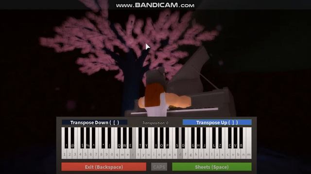 Lovely - Billie Eilish ft. Khalid | Virtual Piano | Roblox смотреть онлайн