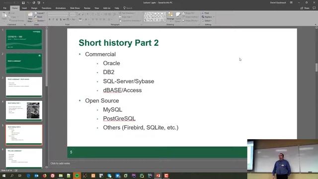 CST8215 - 18S - Lecture 1 смотреть онлайн