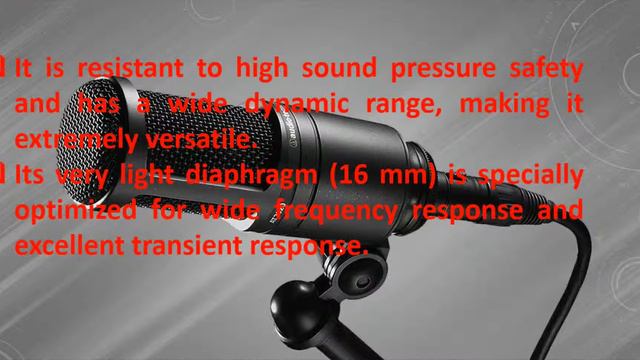Condenser Microphone Audio Technica AT2020 смотреть онлайн