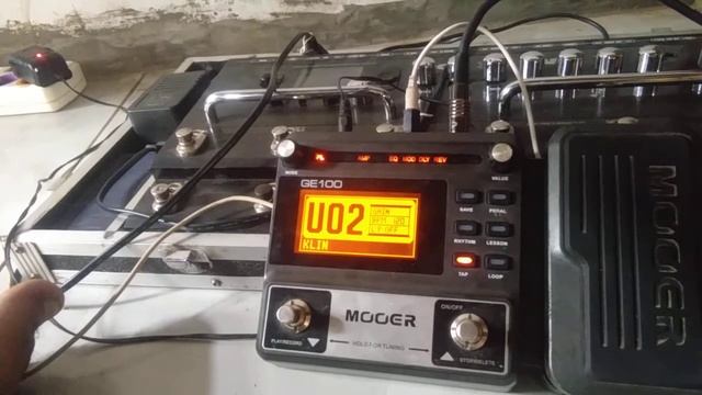 SETING CLEAN CORUS ROCKDUT MOOER GE100 (CEK SOUND ) смотреть онлайн
