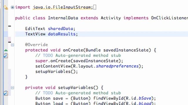 Android Development - 98 - File Output Stream for Internal Storage.mp4 смотреть онлайн