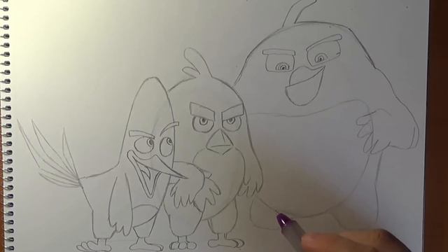 How to draw Angry Birds The Movie 2016 смотреть онлайн