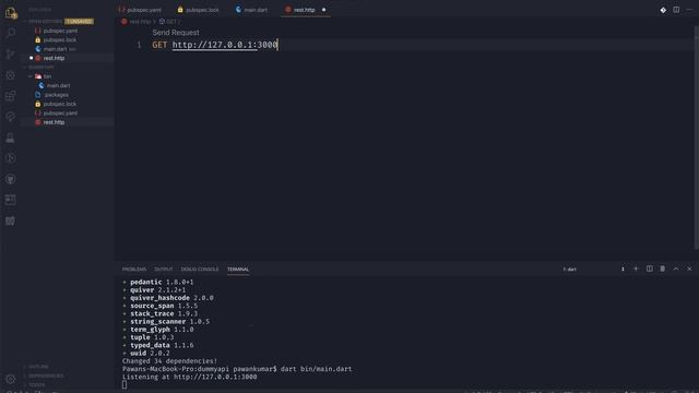 Server Side Dart - Exploring Angel | First API смотреть онлайн