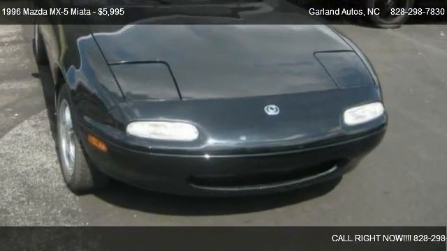 1996 Mazda MX-5 Miata Base - for sale in Robbinsville, NC 28771 смотреть онлайн
