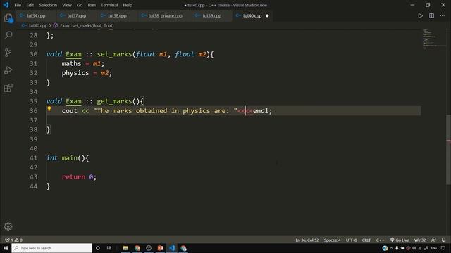 Multilevel Inheritance Deep Dive with Code Example in C++ | C++ Tutorials for Beginners #40 смотреть онлайн