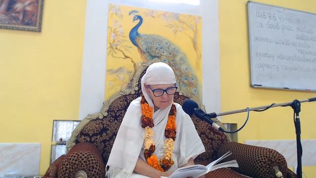 Шрила Локанатха даса Госвами катха / ШБ 9.6.41-46 - ЕМ Швета Гопи деви даси (10.07.2023) смотреть онлайн