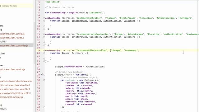 Bossable.com - MEAN Stack: 16 - AngularJS Scope & Controllers смотреть онлайн