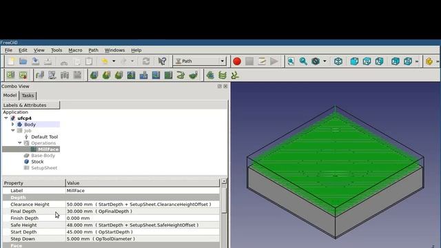 Using FreeCAD Path - 4 (Operations) смотреть онлайн