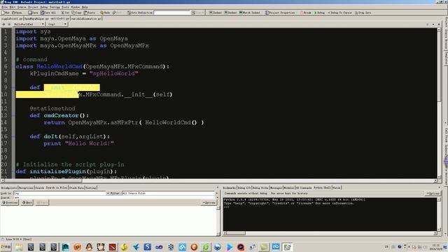 Introduction to MAYA API 08 - Python API смотреть онлайн