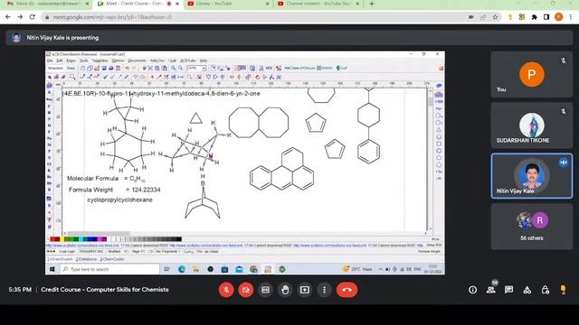 Chemsketch Chemistry drawing tool смотреть онлайн