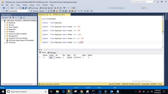 Sql Server Interview Questions - Sql Querys Part2 смотреть онлайн