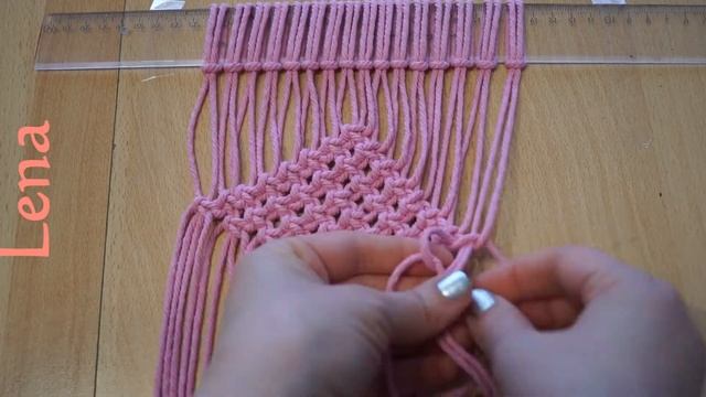 ??????? with ???? ? Zum Geburtstag Makramee Herz Untersetzer knüpfen ☕️ Macrame heart coaster сердц смотреть онлайн