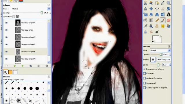Selena Gomez DARK ART / VAMPIRE on GIMP смотреть онлайн