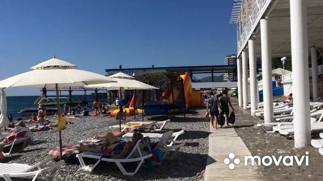 🌴 ПЛЯЖ ЛАЗУРНЫЙ И ГРЕНАДА / ЛАЗАРЕВСКОЕ 12.09.20 смотреть онлайн