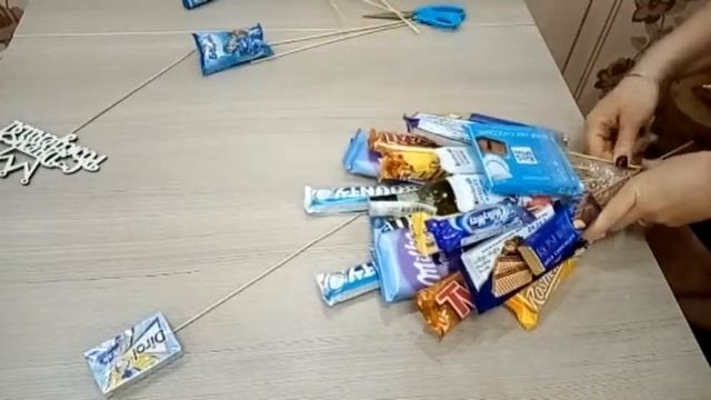 Съедобный букет к празднику смотреть онлайн