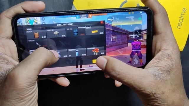 realme c35 free fire gaming test смотреть онлайн