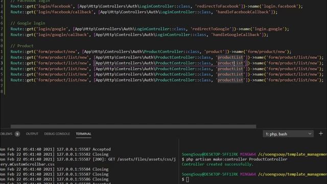 Create Page View Route Controller for E-Commerce in Laravel смотреть онлайн