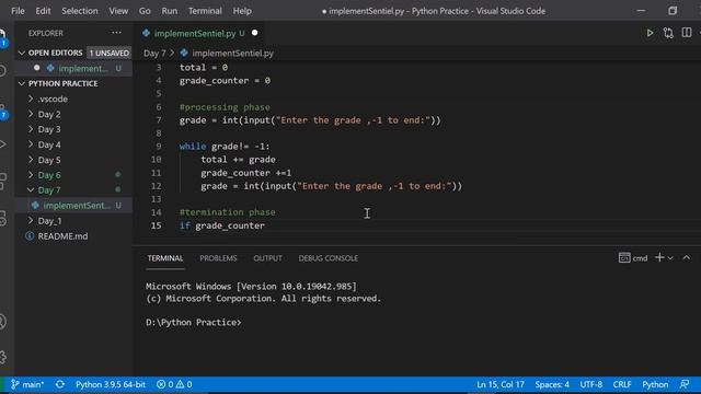 Python program development, Nested if else and Range function day 7 смотреть онлайн