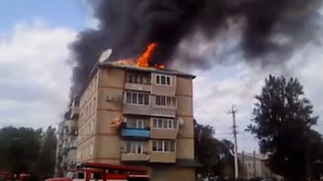 Пожар в Покровке 3.10.2011 смотреть онлайн