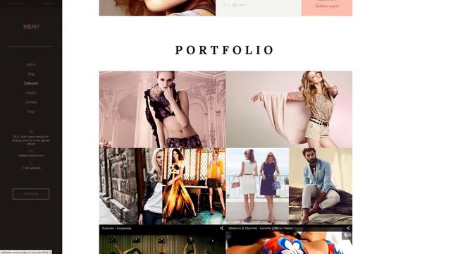 Senorita Responsive WordPress Theme смотреть онлайн