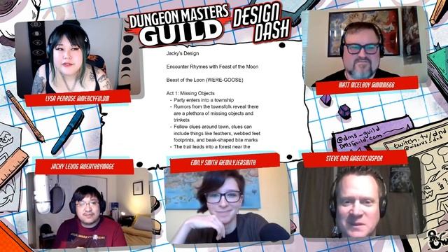 Episode 5 - Dungeon Masters Guild Design Dash - "Rhymes With Feast of the Moon” смотреть онлайн