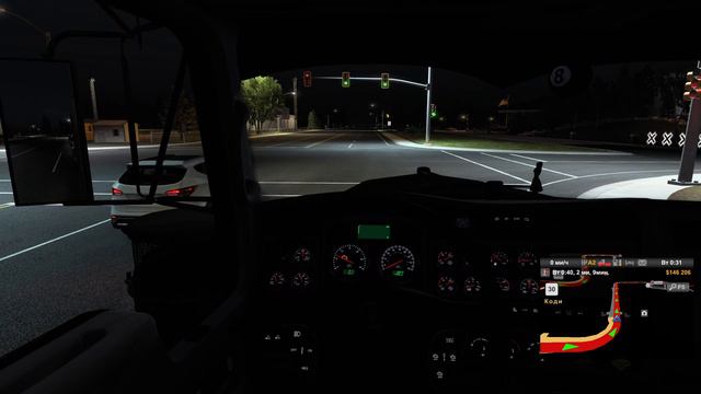 Учимся играть на руле 🚚 American Truck Simulator смотреть онлайн