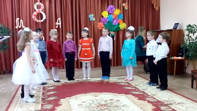 Утренник в детском саду к 8 Марта Поздравляем мам и бабушек смотреть онлайн
