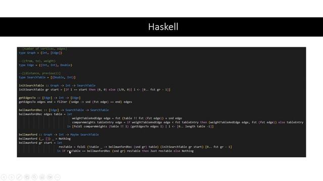 Порівняння Prolog, Haskell, Java на розв'язку задачі "найкоротший шлях в графі". смотреть онлайн