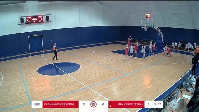 СШОР №1 Калининского р-на (СПб) - МБУ СШОР "ИВС" (Тула) смотреть онлайн
