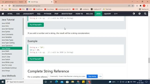 Java 18: java String 05 смотреть онлайн