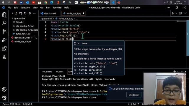 Python full Course (Turtle Tut 1) смотреть онлайн