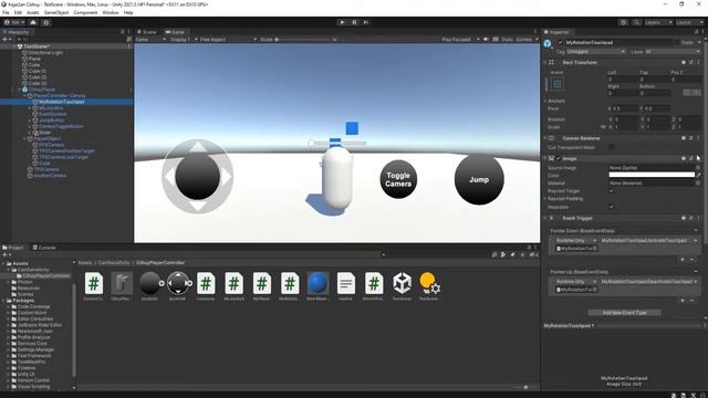 Unity Camera Sensitivity Settings Tutorial using my free asset and simple slider UI смотреть онлайн