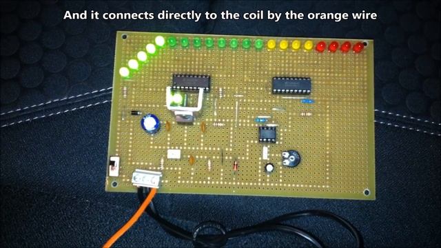 Led Tachometer DIY with LM3914 and LM2917 смотреть онлайн
