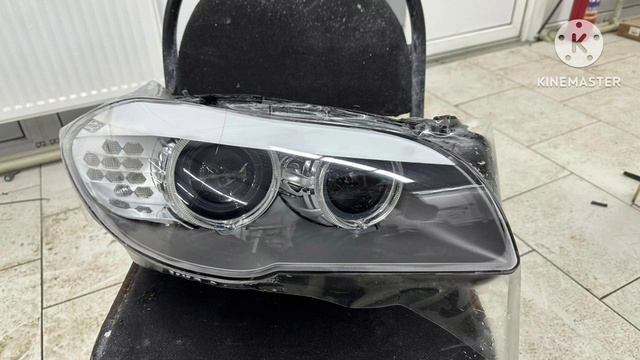 Авто свет установили BI-LED модули BMW F10.    #бмв #BMW #ретрофит #курск #москва #регулировкафар