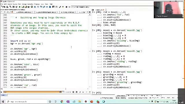 Image Processing using Python: Prof Zaheed Ansari- Part-1 смотреть онлайн