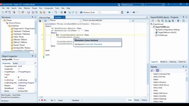 025-Export Data To XML in Delphi ** Arabic ** تصدير بيانات الى اكس ام ال смотреть онлайн