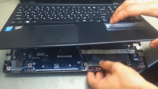 Разборка ноутбука  Acer Aspire E1-572G