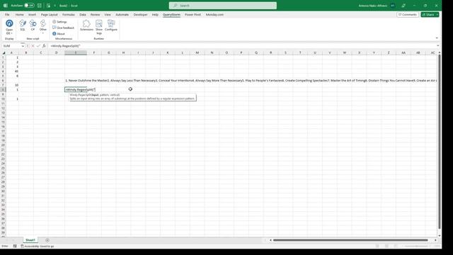Chat GPT in Excel смотреть онлайн