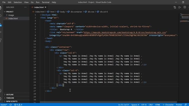 2 Paragraph inline | Bootstrap 4 | Hindi | 2020 смотреть онлайн
