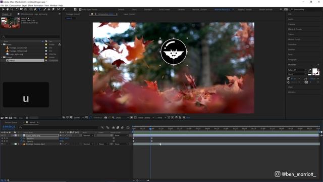 Learn After Effects in 10 Minutes! Beginner Tutorial смотреть онлайн