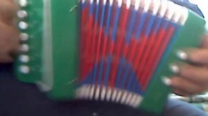 Веселая песенка на детском  игрушечном Аккордеоне