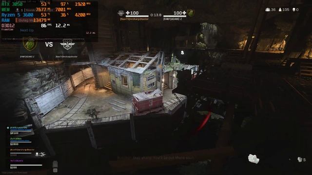 Call of Duty Warzone - Season 2 : RTX 3050 8GB + Ryzen 5 3600 : Ultra Graphics, RTX ON смотреть онлайн