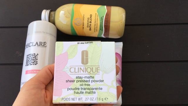 Обзор средств (Clarins, Clinique, Darphin,Declare, The Body Shop).