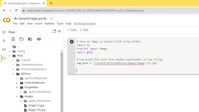 Save Image using Python and Colab смотреть онлайн