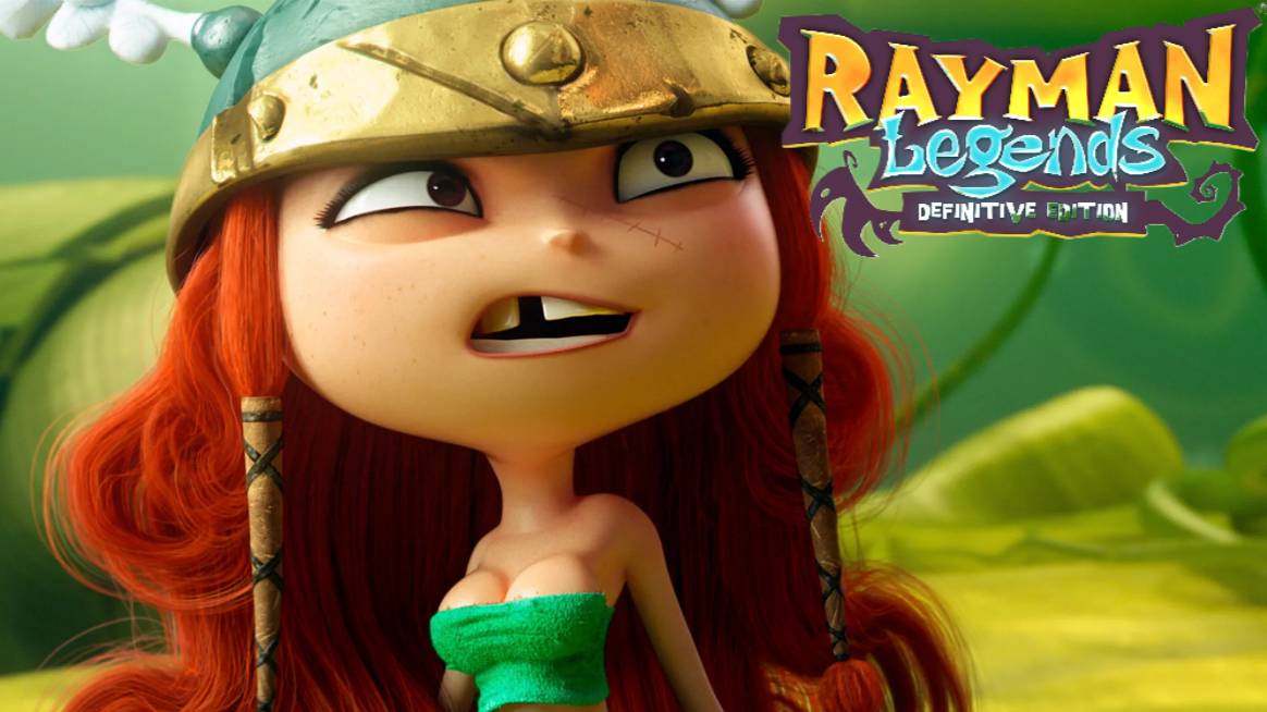 Барбара идет в бой / Rayman Legends "Уровень веревочный курс" смотреть онлайн