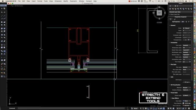 AUTOCAD IMAC: STRETCH & EXTEND TOOLS (EASY) смотреть онлайн