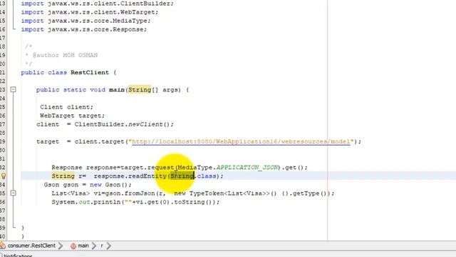 How To Consume Rest Webservice From Java Program смотреть онлайн