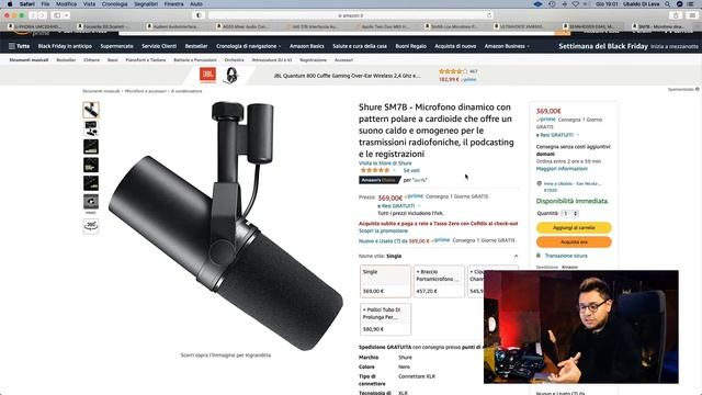 Black Friday 2021 - Attrezzatura Home Studio - microfoni, schede audio, casse... i miei best buy! смотреть онлайн